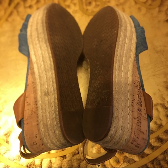 Michael Kors Platform Espadrille Wedge Shoe Sz. 8.5 - Picture 5 of 7